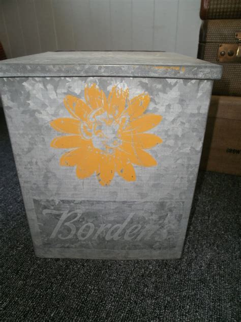 metal milk box bush dairy|milk boxes made in usa.